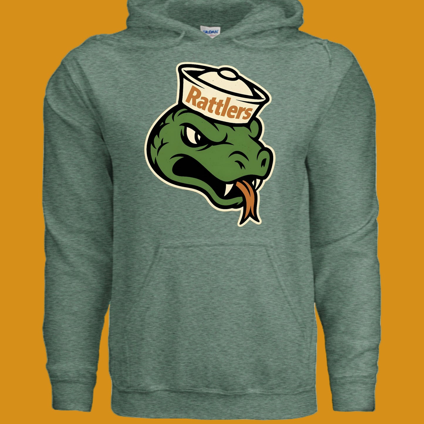 Heather Sport Dark Green - FRONT