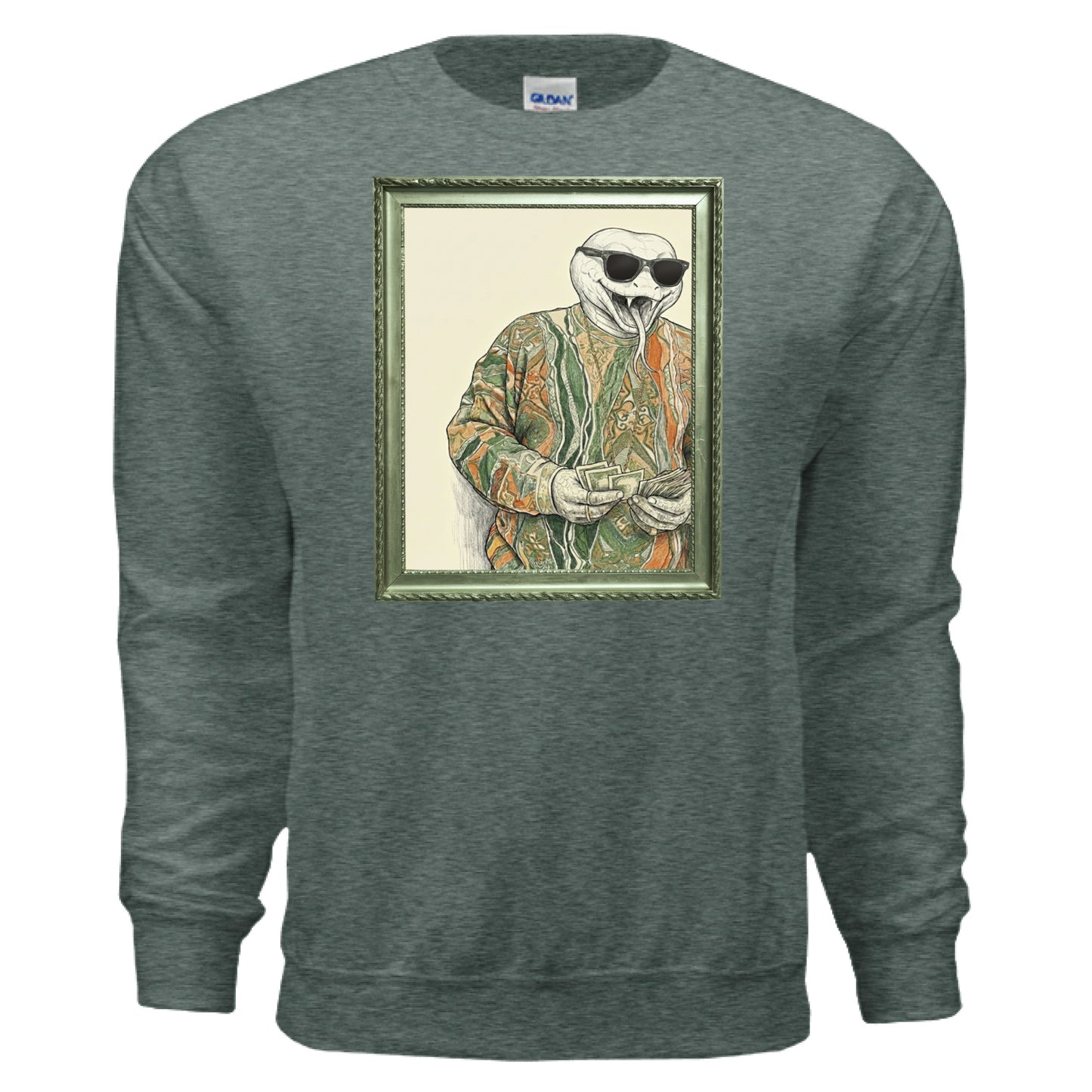 HEATHER SPORT DARK GREEN - FRONT